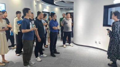 上海市开发区协会考察团赴健培科技考察交流